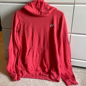 coral nike hoodie